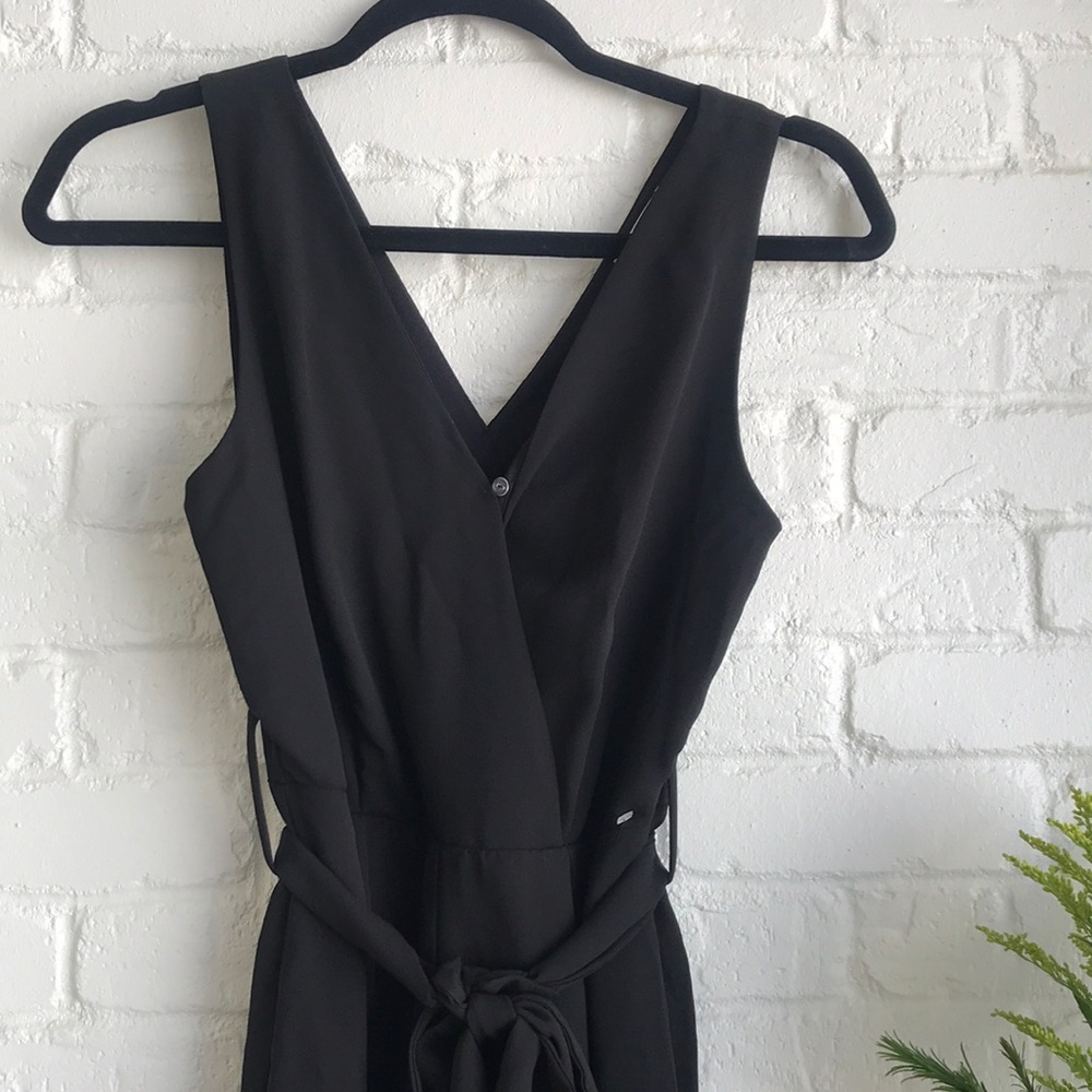 SOLD Sienna jumpsuit long black tie NEW summer evening - Picture 5 of 8